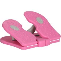 Steppers Pour L'Exercice, Mini Stepper Pliable Foot Peddle Under Desk Exercise Step Physiothérapie Leg Exerciser Mini Fitness Stepper(rose)