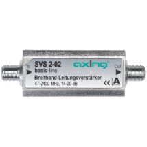 Amplificatore Di Segnale Axing Svs 2-02 Guadagno Regolabile 14-20 Db