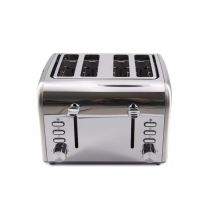 Tostadora De 4 Rebanadas, 1600 W, Gris - 8698 - Little Balance -