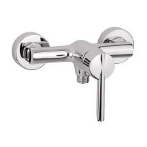 Piralla Rubinetteria - Mezclador De Ducha De Pared Con Conexión 1/2'g Piralla Serena 0se00028a16 Cromo