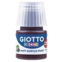 Pintura Acril.giotto 25 Ml Sepia - Pack De 6 Unidades