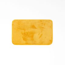 Tapis Doux Flanelle 50 X 80 Cm Jaune