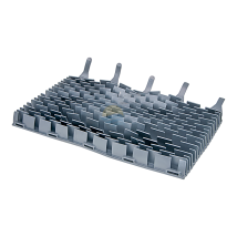 Astralpool – Großer grauer CN-Bürstenreiniger für Poolroboter – Kunststoff – Kompatibel mit WR000501, WR000502, WR000583, WR000628, WR000636
