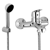 Miscelatore Vasca Con Doccetta E Flessibile 1,50cm Serie Kappa 11210m Eurorama