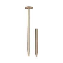 Palo de pala 850 mm – Mango en T 36 mm – Piedra afilada – Herramienta de jardinería