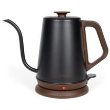 Bouilloire Col De Cygne Dod206 Livoo 1.2l, 1000w, Acier Inoxydable, Versage Précis Coloris Noir