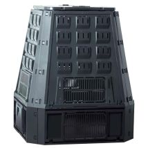Outillage Online - Planta De Compostaje Evogreen 630l., Dimensiones (mm) 900x910x1070, Color Negro - Negro