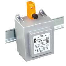 Einphasentransformator Psz 100 230/24v Ip30 Für Din Th-35 Schiene Im Gehäuse Mit Schutz