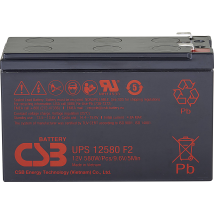B-Ware Csb Bleiakku Batterie Ups12580 Hochstromfest 12 V Agm Wartungsfrei Flachstecker
