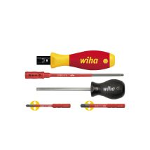Wiha Juego De Destornilladores Dinamométricos Torquevario -s Electric 0,8-5,0 Nm Plusminus/pozidriv, De 5 Unid., Con Limitación Del Par De Apriete De 