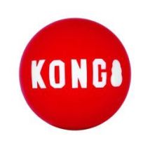 Kong – Signature Ball – Durable Dog Toy for Fetch – Higher Bounce – 2 Pack