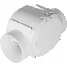AWENTA Rohrlüfter VTR 100 – 100 mm – 22,5 W – 70 m³/h – IP44 – weiß – Kugellager – 1500 U/min – 136 mm Höhe – 230 mm Länge