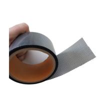 Cinta adhesiva de red de fibra de vidrio gris – 5 cm x 200 cm – Reparación de mosquiteras