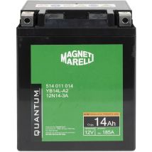Magneti Marelli Batteria Moto E Scooter 14ah 12v 185a Tecnologia Agm Sigillata Polo Positivo Sinistro