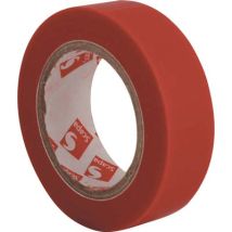 Nastro Pvc Isolante Scapa - Rosso Mm 25 Ml 25- 8 Pezzi