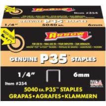Grapas P35 6 mm – 5000 unidades – Arrow