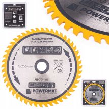 Disco De Carburo Para Madera Tdd-255x30x48z