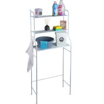Waschmaschinenregal Mit Haken, 65 X 25 X 155 Cm