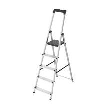 Leiter Step Ladder Oryx 5 Stufen Aluminium Klappbar Ablage