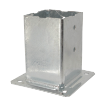 Simpson Strong Tie - Base Cuadrada Atornillable Para Poste De Jardín - 160x160 Mm - Simpson - Ppjbt160