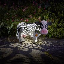 Smart Solar - Smart Garden Solar Daisy The Cow Silhouette Light Garden Light Figure Ornament