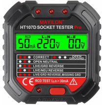 Tester Di Messa A Terra Per Tester Di Presa, Fase Di Presa (normativa Ue Ht107d)