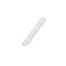 De Silicona Banda De Goma Esponja Longitud 25x20mm 1m Blanco