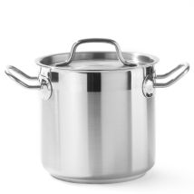 Pentola Alta Profi Line Con Coperchio, Fondo A Sandwich, 24 L, Diametro 320 X 300 H - Hendi 832608