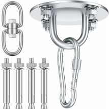 Ikodm - Swivel Hook For Hammock Bed Stainless Steel Fixing Plate