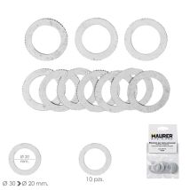 Adaptadores / Reductores Disco Corte Madera Ø 30 A Ø 20 Mm. (bolsa 10 Piezas)