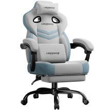 Chaise de bureau ergonomique – LUCKRACER – Caractéristique chaise, Style, Matières, Largeur, Hauteur, Hauteur d'assise, Longueur