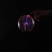 The Home Deco Factory - Bola De Plasma Decorativa Mister Gadget M6 Negra