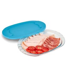Bormioli Frigoverre Plato Básico Con Tapa 27 Cm