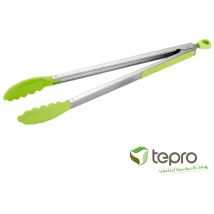 Tepro - Pince à barbecue 8344 en acier inoxydable vert