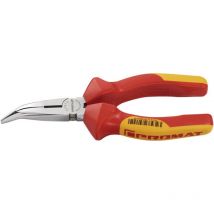 Promat - Pince à becs plats ronds longueur 160 mm coudé à 40 deTaille vde gaines multicompo