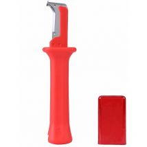 Memkey - Pince à Dénuder, Dénudeur de Câble Électrique en Acier Inoxydable avec Capuchon Outil Électricien
