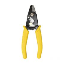 Lntyq Pince à dénuder les fibres optiques à 3 trous, coupe-fil et pince à dénuder haute dureté, pince à dénuder les fibres