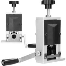 Pince à dénuder portable en alliage d'aluminium avec manivelle pour perceuse électrique de 2 à 15 mm