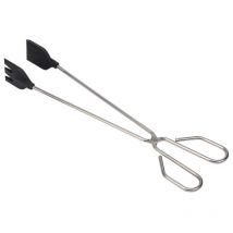 Pinces de cuisine avec pelle en acier inoxydable/nylon. 35cm