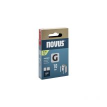 Agrafes à fil plat - type 11 600 pc(s) Novus 042-0797 dimensions (l x l) 10 mm x 10.6 mm