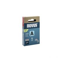 Agrafes à fil fin - type 53 1800 pc(s) Novus 042-0772 dimensions (l x l) 4 mm x 11.3 mm