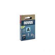 Agrafes à fil fin - type 53 1800 pc(s) Novus 042-0773 dimensions (l x l) 6 mm x 11.3 mm
