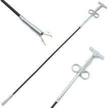 Alovez - Pince à griffes flexible Outil de nettoyage de tuyaux Outil de préhension (système de pression à ressort) 4 griffes Outil multifonction pour