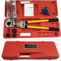 Gojoy - Pince à sertir pour contours pince à sertir avec embouts th Contour Pince à sertir Set d'outils Ressort de flexion Calibreur Cisaille à tubes