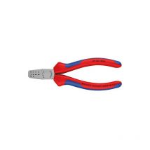 Knipex - Pince a sertir pour embout de cable polie Utilisable pour embout de cable Longueur 145mm 0,25-2,5mm²