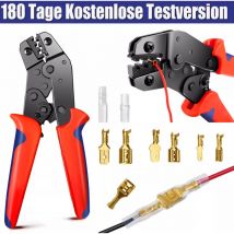 Day Plus - Pince à sertir pour embouts de 0,5mm² - 1mm²-1.5mm² Pince à sertir auto-réglable