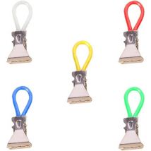 Linghhang - Pince à Torchon, 5Pcs Pinces à Serviettes, Pinces à Torchons de Cuisine, Clip de Rangement de Torchon de Cuisine en Métal, pour Cuisine,