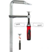 Pince à vis tout acier avec poignée fibre 600x120mm Poignée pliante Bessey