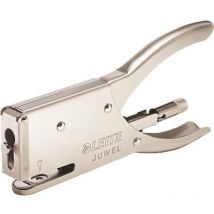 Leitz - Pince agrafeuse 5556-00-82 capacité d'agrafage:12 feuilles (80 g/m²) nickel 1 pc(s)