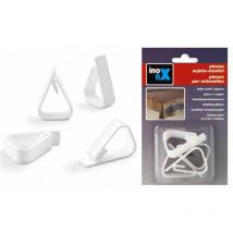 Pinces X4 Attache-Nappe Blanc Inofix